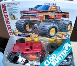 TAMIYA CLOD BUSTER JUNIOR 1:32 CHEVY 4WD MONSTER TRUCK ELECTRIC MODEL KIT SEALED - Picture 1 of 1
