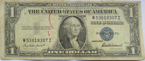 1935-F United States of America Silver Certificate $1 Banknote