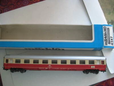 Märklin H0 4147 TEE 1stclass passenger car w/decals in original box - LNIB - Image 1 of 4