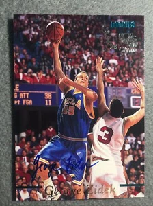 GEORGE ZIDEK UCLA BRUINS BASKETBALL 1995 CLASSIC CERTIFIED AUTO AUTOGRAPH CARD - Picture 1 of 3