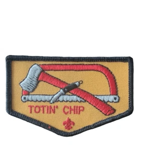 Parche Totin Vintage Boy Scouts BSA NOS - Imagen 1 de 7