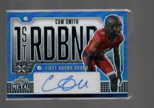 CAM SMITH 2023 LEAF DRAFT METAL AUTO ROOKIE CARD #FRB-CS1  /8