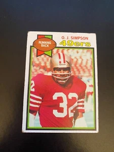 TOPPS FOOTBALL 1979 #170 O.J. SIMPSON!! SPEDIZIONE 1€!! - Foto 1 di 2