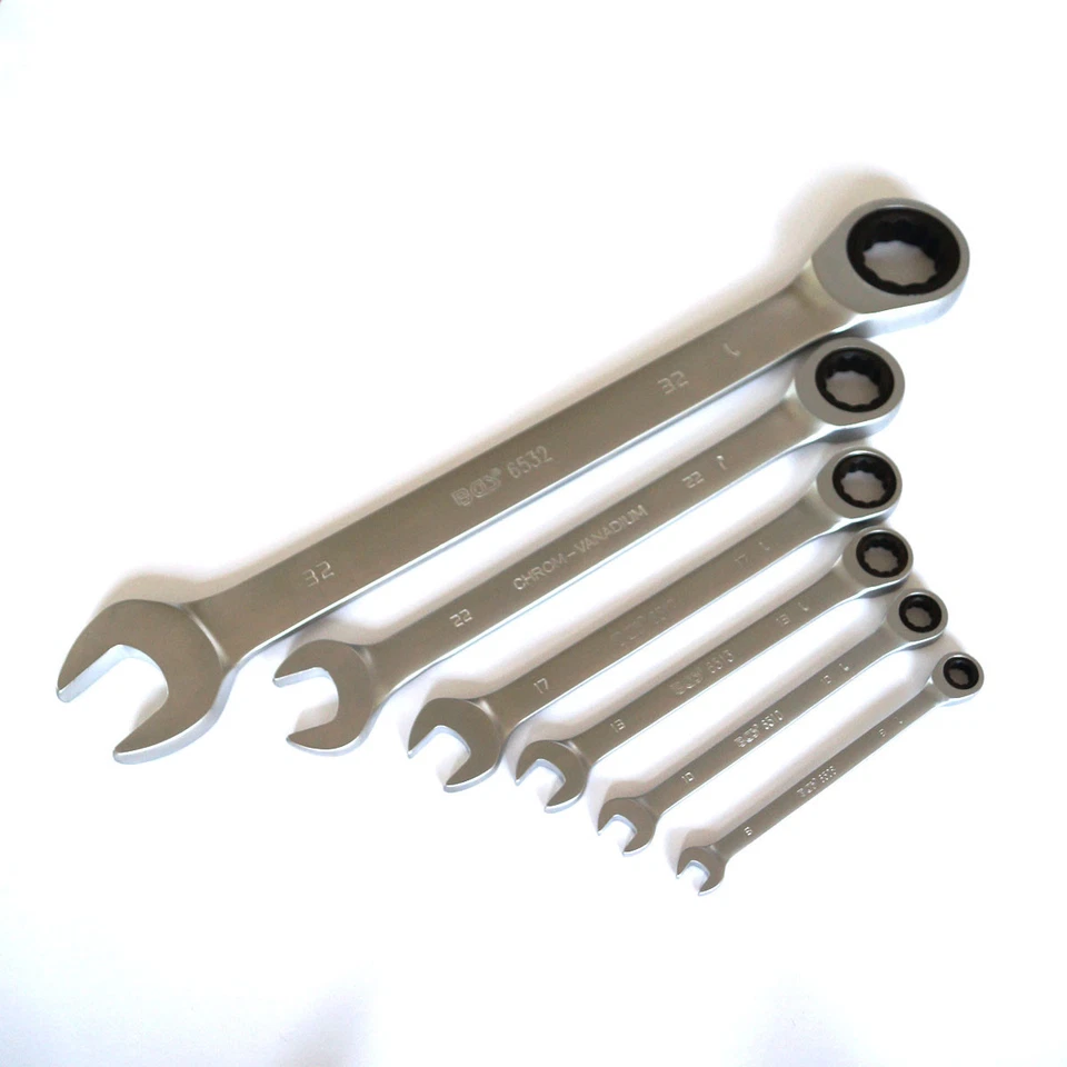 BGS Ratschen-Ringmaulschlüssel Ratschenschlüssel Knarrenschlüssel SW 8 mm - 32mm - Bild 1 von 1