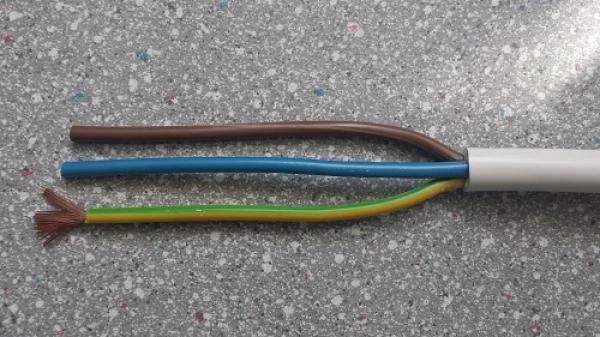 EASYELEKTRO H05VV-F 3x1,5 qmm 25 meter Ring wei�