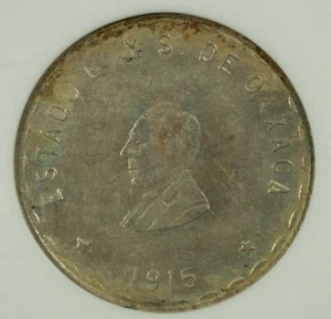 1915 Oaxaca. 2 Peso ANACS MS62 - Picture 1 of 5
