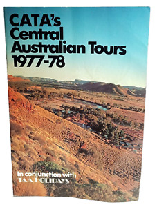 Brochure "Central Australian Tours 1977-78" CATA with TAA Holidays