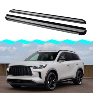 2PCS Side Step fits for Infiniti QX60 2022-2025 Running Board Nerfbars Aluminium - Picture 1 of 7