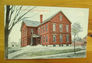 Summer St School Penacook NH (In Winter) DB - Picture 1 of 2