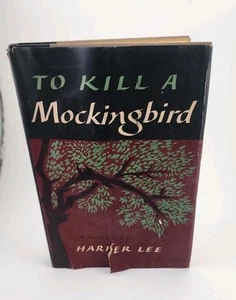 Vtg 1960 TO KILL A MOCKINGBIRD  FIRST BCE HC Harper Lee Photo DJ Lippincott  - Picture 1 of 15