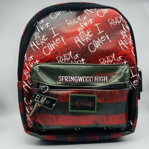 Halloween Nightmare On Elm Street Mini Backpack -New Freddy Krueger (C) - Picture 1 of 10