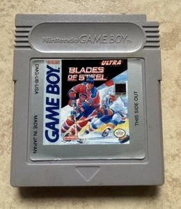 Blades of Steel (Nintendo Game Boy, 1991) Hockey Authentic Tested - Picture 1 of 10