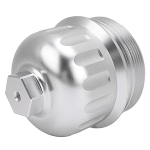 (Silver)Fuel Filter Housing Cover Cap Match 134001 Fuel Filter Housing UK - Picture 1 of 22