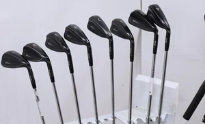 Ping G710 Black Dot Iron Set 4-Pw, Gw Regular Ping Awt 2.0 Steel 12589381 Good - Picture 1 of 5