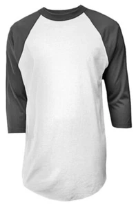 Men’s Size 2XL – White/Black Soffe Team Baseball Jersey #9029 - Picture 1 of 1