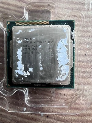 Intel Xeon E3-1245 3.3GHz Quad-Core CPU Processor SR00L LGA1155 Socket - Image 1 of 2