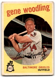 1959 Topps Gene Woodling Baltimore Orioles #170 - Picture 1 of 2