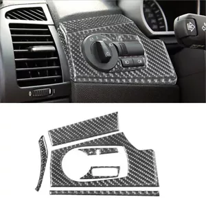 6Pcs Carbon Fiber Driver Side Front Dash Cover Trim For BMW Z4 E85 2003-2008 - Picture 1 of 11