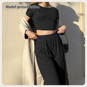 Women's Fashion Simple Solid Color Suit - Picture 1 of 8