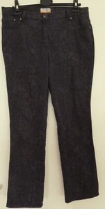 Brax Hose RAPHAELA Gr.42 K dunkelgrau? Mit Tropfmuster - Bild 1 von 5