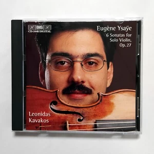 Eugene Ysaye 6 Sonatas For Solo Violin Op.27 Leonidas Kavakos CD 1999 BIS - Picture 1 of 3