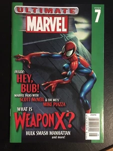 ULTIMATE MARVEL MAGAZINE Issue #7 August 2001 Weapon X - VF - Picture 1 of 4