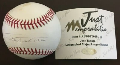 Béisbol autografiado por José Tabata - Certificado de solo recuerdos --CM-450 Foto 1 de 4