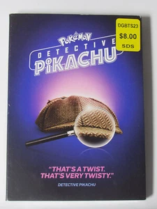 NEW Pokemon Detective Pikachu NEW (DVD, 2019) *RARE* W/Slipcover region 1 + FREE - Picture 1 of 3