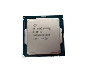 Intel Xeon E-2144G 3.60GHz CPU Processor LGA1151 8MB Quad Core SR3WM - Picture 1 of 9
