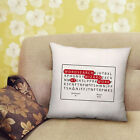 Puzzles Crosswords Cushion Wordsearch Wizard at Work Bedroom Lounge -40cm x 40cm