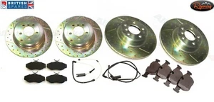 RANGE ROVER L322 02-06 3.0d 4.4 - KIT COMPLETO DE FRENOS DE RENDIMIENTO PERFORADO + BIEN CUIDADO - Imagen 1 de 1