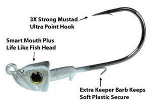 Picasso Smart Mouth Plus Jig Heads - Shad - Picture 1 of 1