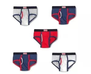 Hanes Jungen etikettlose Slips Heritage klassischer Komfort flexibler Bund groß 5er-Pack - Bild 1 von 3