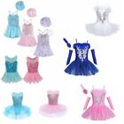 Girls Tutu Ballet Leotard Dance Dress Kids Ballerina Outfits Dancewear Costume