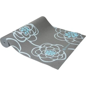 Gaiam Yoga Premium Print Yoga Mat Size (68x24) 5 mm Thick Icy Blossom Color New - Picture 1 of 2