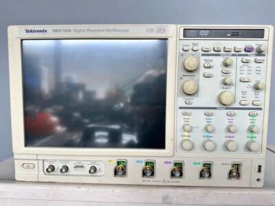 Tektronix DPO7254 Digital Phosphor Oscilloscope 2.5GHz power-on was checked - Image 1 of 4