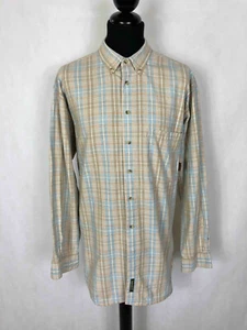 TIMBERLAND Camicia Uomo Cotone Scozzese Scotland Man Cotton Shirt Sz.XXL - 54 - Picture 1 of 5