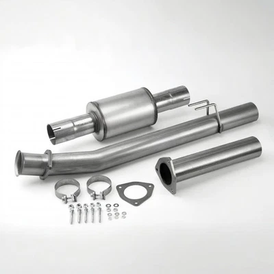 Exhaust Pipe with Muffer for 11-19 Ford F250 F350 F450 6.7L Powerstroke Diesel Foto 1 de 2
