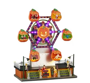 NEW Lemax Spooky Town Jumping Jack Ferris Wheel Halloween Village Decor Carnival - Picture 1 of 5
