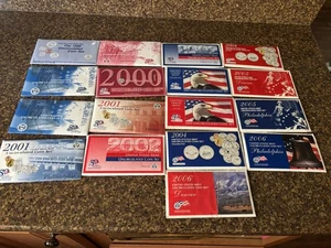17 U.S. Mint Uncirculated Coin Sets 1998-2006 - Picture 1 of 4