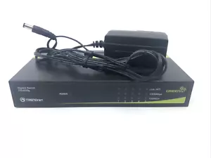 TRENDnet GREENnet TEG-S50G External 5 port gigabit Ethernet Switch - Picture 1 of 6