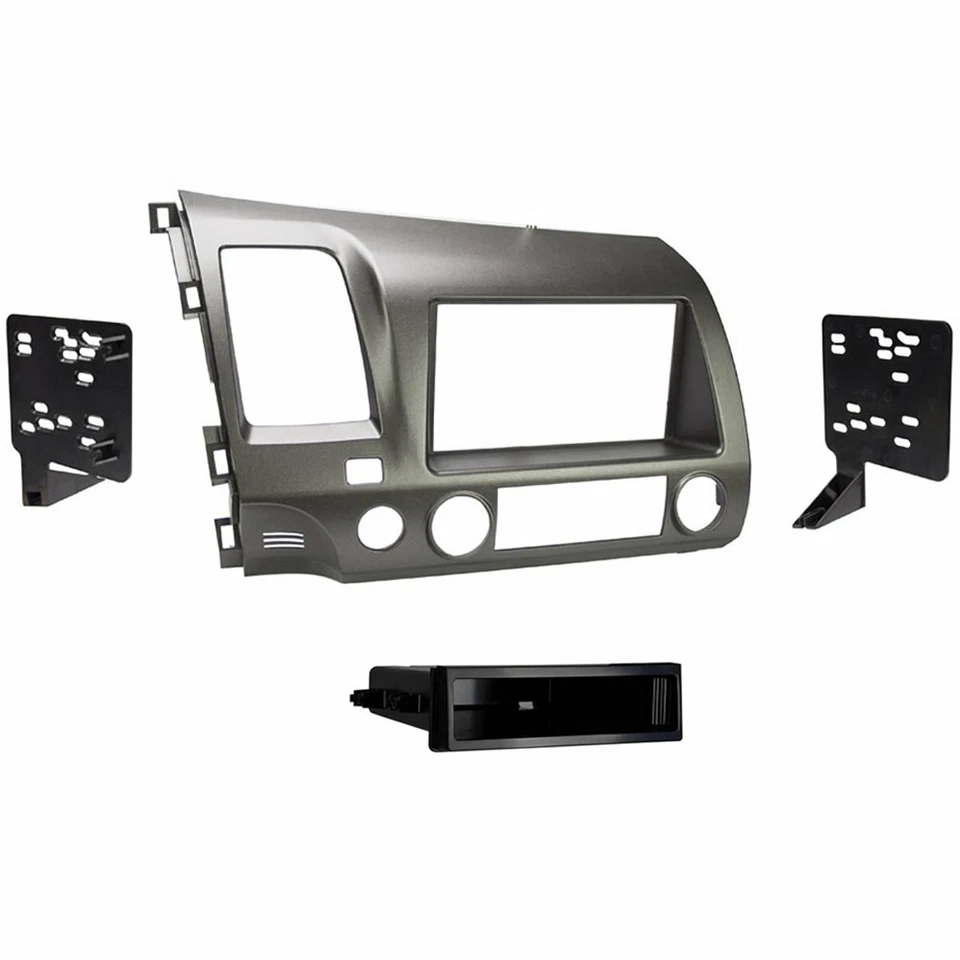 Kit de painel DIN único ou duplo Metra 99-7816T para veículos Honda Civic 2006-2011 - Imagem 1 de 1