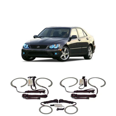 Kit de faros antiniebla y faros antiniebla azul brillante para Lexus is300 01-05 Foto 1 de 3