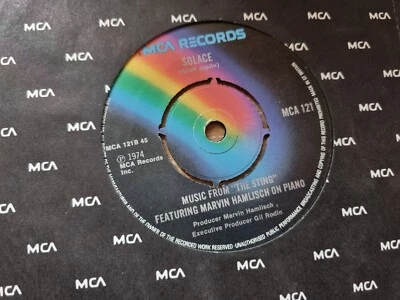 Marvin Hamlisch – The Entertainer MCA Records 7” Music from THE STING Movie - Image 1 of 4