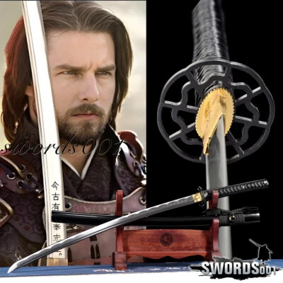 Японский фильм меч последний самурай катана накладной монтаж готовый к бою углеродистая сталь - Изображение 1 из 4