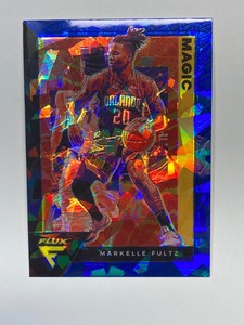 Markelle Fultz 2020-21 Panini Flux Blue Cracked Ice #129 Orlando Magic NM