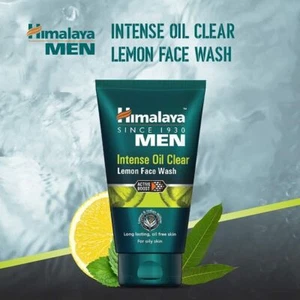 Himalaya MEN Intense Oil Clear Lemon Face Wash, 50ml FREE SHIPPING - Picture 1 of 5