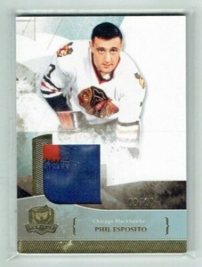 10-11 UD Upper Deck The Cup  Phil Esposito  /10  Gold Spectrum  Patch  HOF