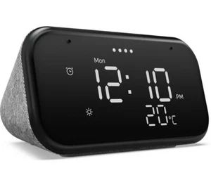 LENOVO® Smart Clock Essential with Google Assistant: Hemp Grey ~ NEW SEALED** - Picture 1 of 5