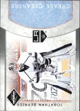 2011-12 (KINGS) Limited Crease Cleaners Silver Spotlight #13 Jonathan Bernier